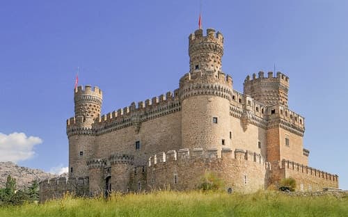 Castillo_de_Manzanares_el_Real calle cañada manzanares el real