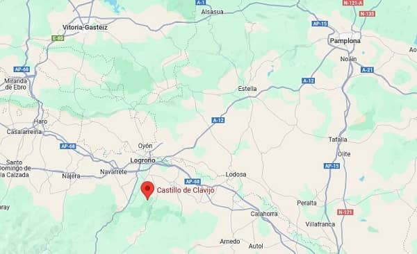ubicación castillo de clavijo