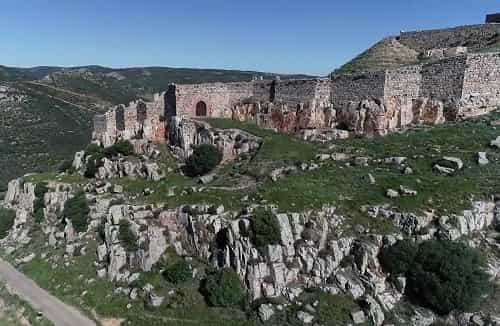 murallas del castillo de calatrava la nueva