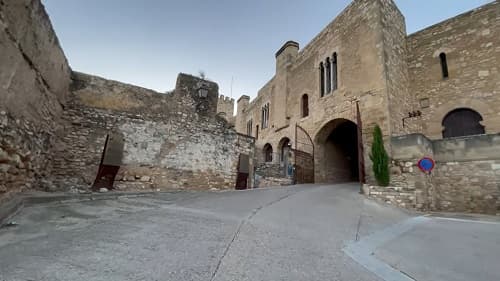 entrada castillo de la suda en tortosa
