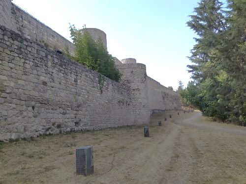 murallas de castillo de burgos