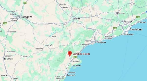 ubicación castillo de la suda