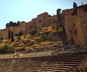 Alcazaba de Málaga, Patios Nazaríes y Miradores al Mediterráneo